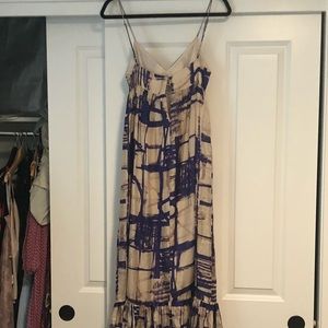 Floor length Anthro dress